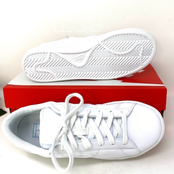 🎄 SANTA’S DEAL 🎄 Nike Tennis Classic Leather White Women's AUTHENTIC Size 9.5 - Picture 7 of 8